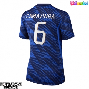 Francie Eduardo Camavinga #6 Dámské Domácí Dres MS 2026 Krátký Rukáv